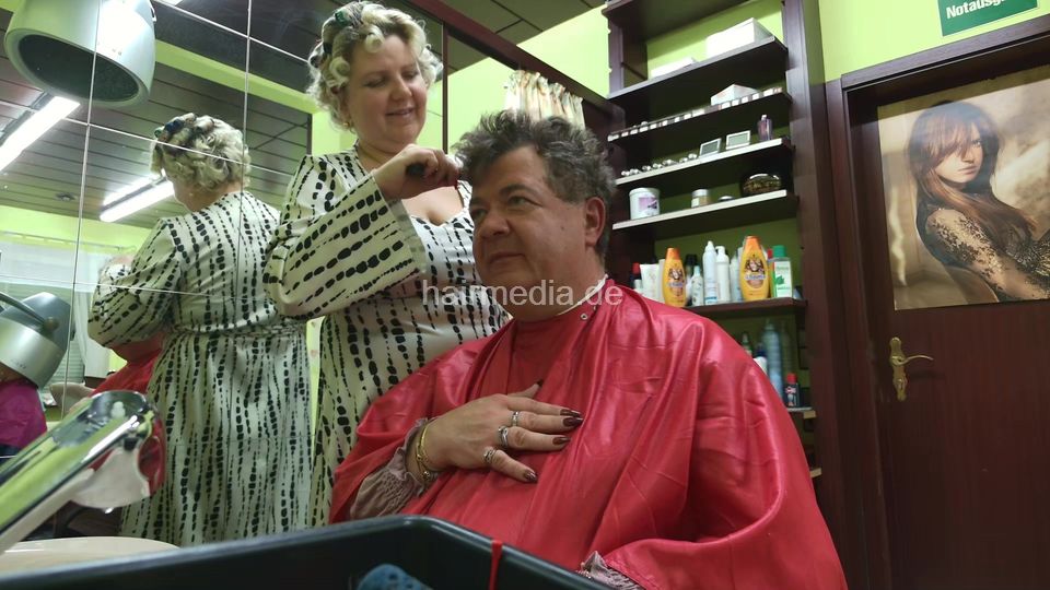 Tina Forward Shampoo, Set or fakeperm by New Barberette Anna Maincam