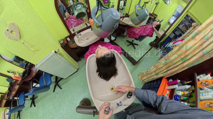 2303 POV Session JuliaSchm 1 Shampoo Lady by Barber POV cam