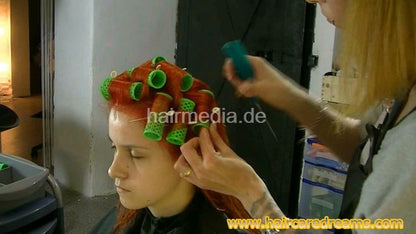 2702 Taranti teen red roller set