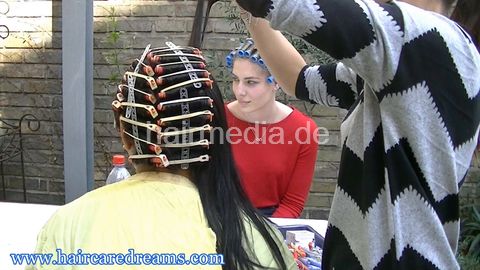 30319 Melody (Melly) outdoor perm setting