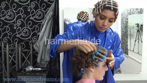 30319 Melody (Melly) outdoor perm setting