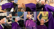 Load image into Gallery viewer, 471 Nadine 3 shampooing in purple cape