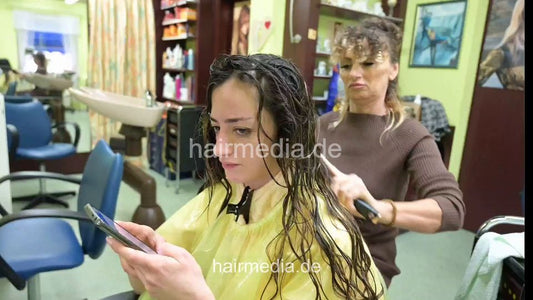 540 Leyla by Dzaklina 2 JMK blow out after custom forward shampoo at backward shampoostation