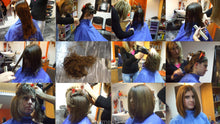 Cargar imagen en el visor de la galería, 8054 JG Vanessa teen shampoo and  haircut long to aline bob teen 265 pictures for download