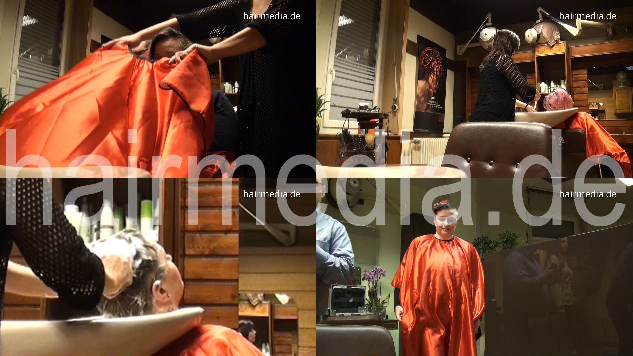 8098 Janine backward salon shampooing by Talya