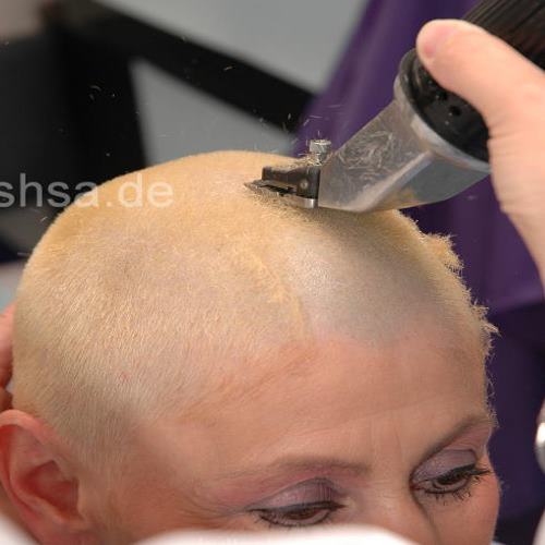 836 Catherine Buzz with Oster clippers