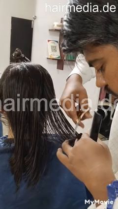 9149 Long To Short Haircut Of Model B