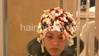 0808 Amira salon perm process and finish