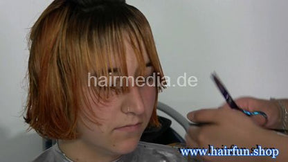 Angelina Tag 1 - Angie bowl head cut