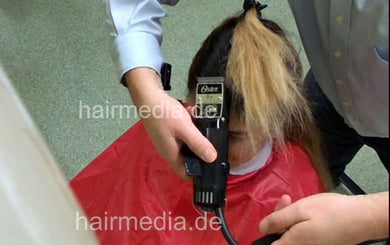 2303 Aysenur by salonbarber drycut, shampooing trim and blow thick hair
