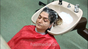 2303 Aysenur by salonbarber drycut, shampooing trim and blow thick hair