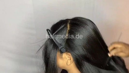 9149 Beautiful Bride Riddham Bun Hairstyle For Her Wedding