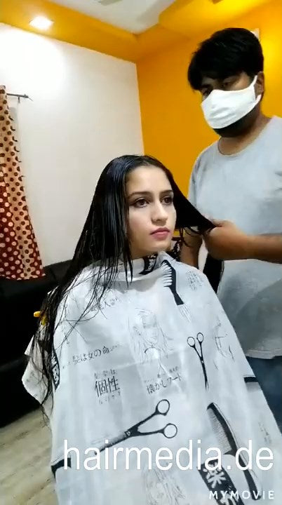 9149 Beautiful Model Sp Hair Massage, Shampoo