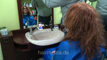 Cargar imagen en el visor de la galería, 1259 Barberette CarmenC 1 by salonbarber forward shampooing redhead