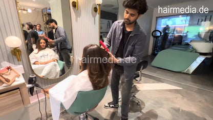9149 Cassandra Layered Haircut At Salon