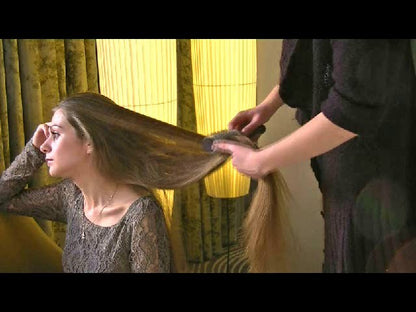 Christine xxl long hair hotel room brushing by Anabelle