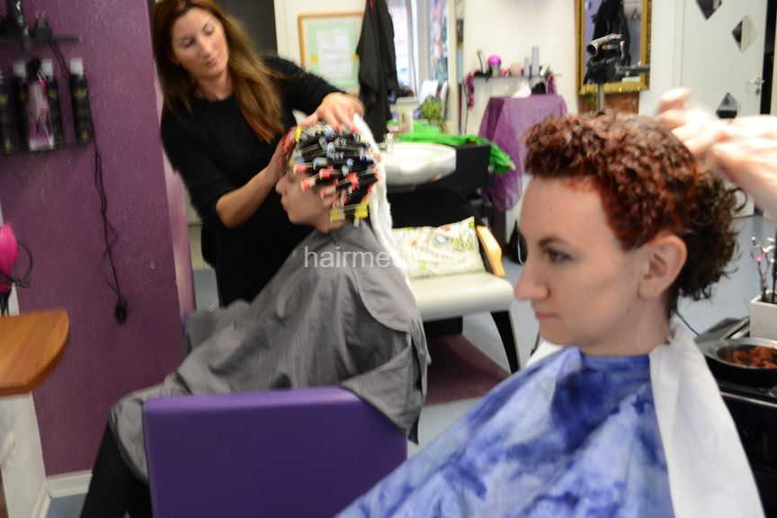 100118 Biggy haircut perm and tint perm part 1 and 2 by Grazia