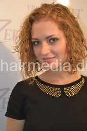 Olga teen first salon backward shampoo and perm