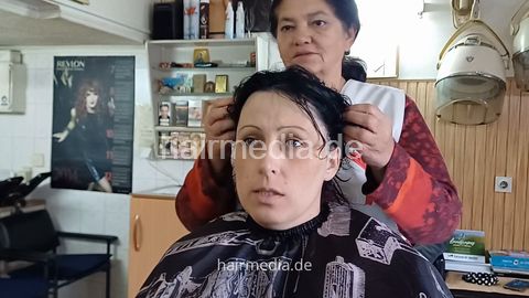 Dezember 24 Old School Session Mother JelenaM haircut