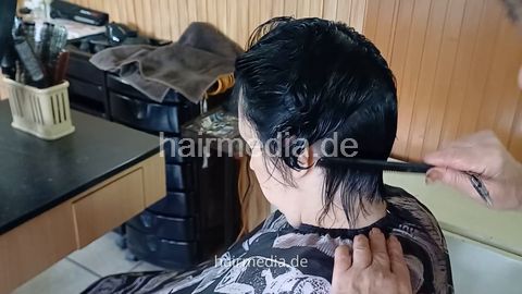 Dezember 24 Old School Session Mother JelenaM haircut