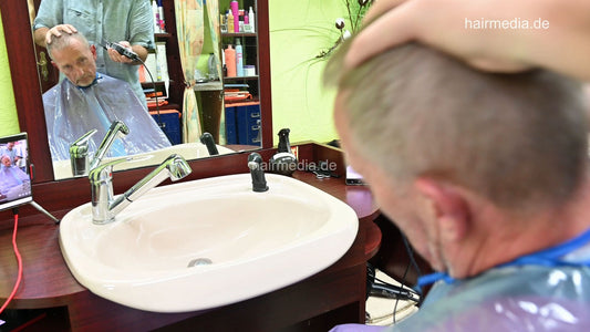 2304 d. b. 1 buzzcut, beard trim