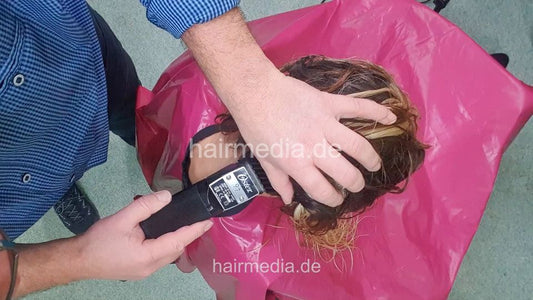 6227 Dzaklina by barber 2 haircut buzz ceilingcam