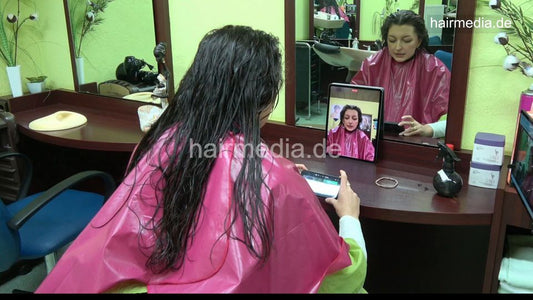 2303 Eljesa long thick hair by barber