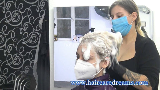 Evelyn first upright hairwash