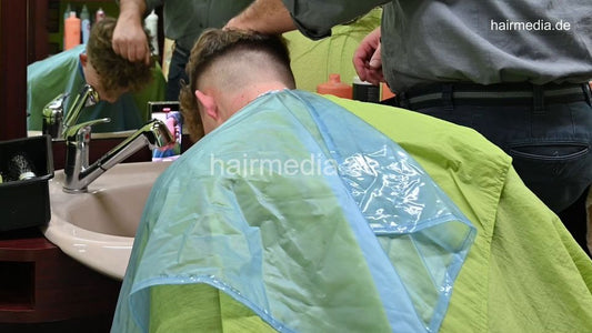 2029 Fabian 4 by salonbarber shampooing fresh styled hair