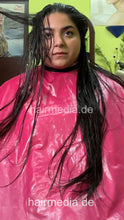 Carica l&#39;immagine nel visualizzatore di Gallery, 1249 Fatima by barber multicaped shampooing XXL thick hair vertical video