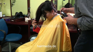 1249 Fatima by barber haircut drycut and buzzcut Oster classic 76 and shampoo
