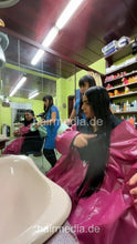 Cargar imagen en el visor de la galería, 1249 Fatima by Magui JMK custom forward shampooing - vertical video