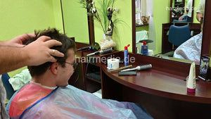 2300 Hannes by salonbarber 3 dryerhood multicape 3 capes yellow rubber and red vinyl cape