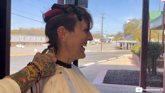 I'm so excited to get a fade!