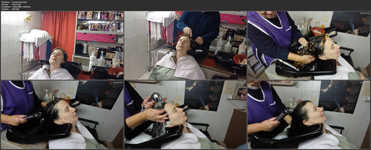 6235 partials IvanaK mom perm rinse by barber