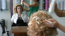 Cargar imagen en el visor de la galería, 1213 Janka 2 salon forwardshampoo fresh styled hair ear and face by mature barberette