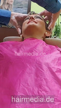 将图片加载到图库查看器，2303 JasminRa by salonbarber pampering backward shampooing and multicaping clipper action
