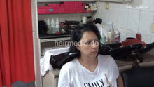 将图片加载到图库查看器，6224 Three girls: JelenaM mother perm and haircut complete
