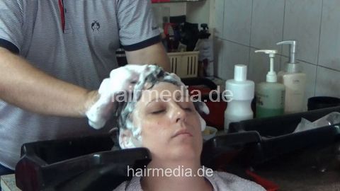 Family Perm Day JelenaM shampoo by barber and perm by barberette