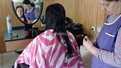 April Cut - JelenaP mother - shampoo, cut, foenen and style. By old lady barber Ružica