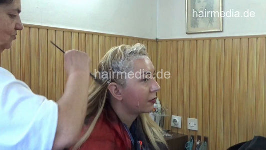3003 JovanaA bleach and cut by Serbian frizer