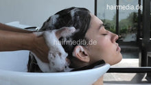 Carica l&#39;immagine nel visualizzatore di Gallery, 359 Julan several shampooing backward, haircare and blow out