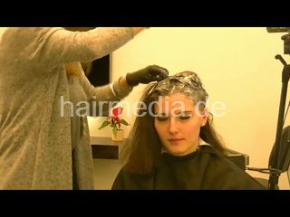Kamara teen salon hair dye- part1