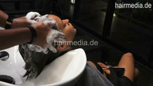 Laden Sie das Bild in den Galerie-Viewer, 359 Kate Movie 2 blacknail several shampooing backward, haircare and blow out