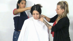 0906 Katherina Long Hair and Face Shampoo by Melody and Jessy 4 hand