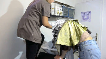 0906 Katherina Long Hair Shampoo Forward by Melody and Jessy 4 hand