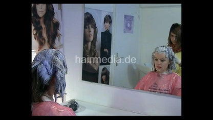Laura Klara: Klara going blonde Part 1