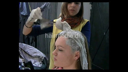 Laura Klara: Klara going blonde Part 1