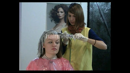 Laura Klara: Klara going blonde Part 1