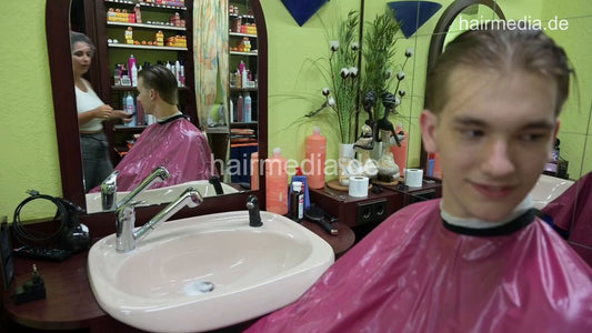 1227 Lars by LuisaB 3 faked perm by barberette in rollers